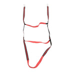 Boat Marine Rope Ladder Boarding Rope Ladder for Inflatable Boat Kayak Motorboat Canoeing Red 3 Stairs