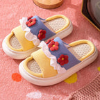 Slipper Comfortable Quick Drying Breathable Skidproof Women Sandal for Home Bedroom Yellow 36/37 for 35-36