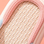 Slipper Comfortable Quick Drying Breathable Skidproof Women Sandal for Home Bedroom Pink 36/37 for 35-36