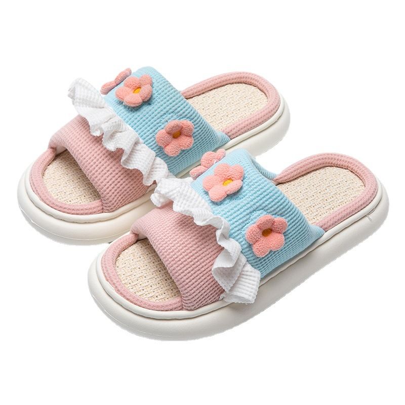 Slipper Comfortable Quick Drying Breathable Skidproof Women Sandal for Home Bedroom Pink 40/41 for 39-40