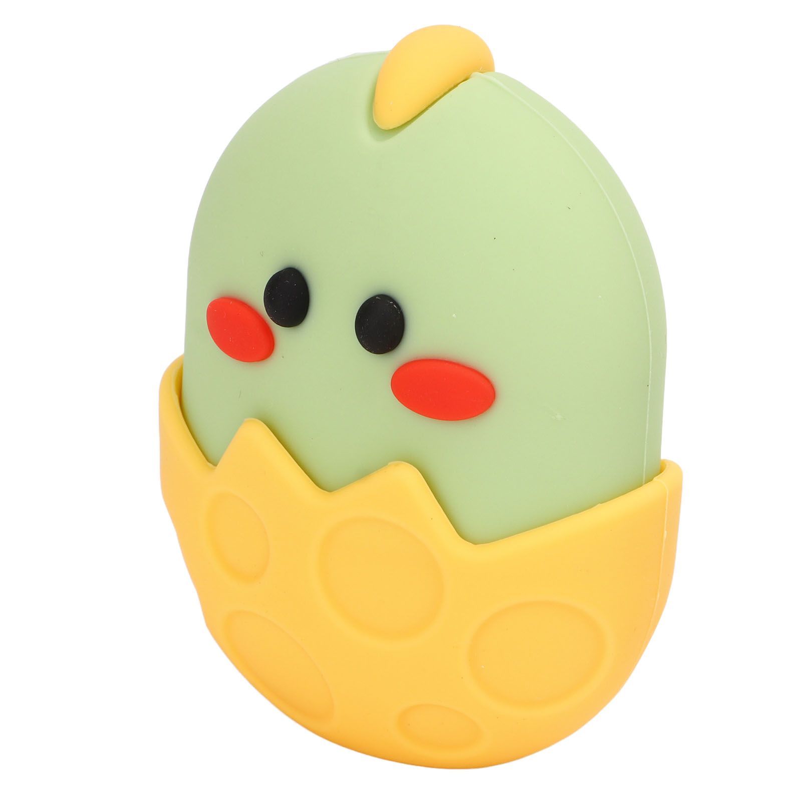 2Pcs Silicone Ice Face Mold Yellow Chicken Shape Face Eye Ice Roller for Men Women Reducing Swelling Pain Inflammation