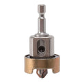 Countersink Drill Bit Carbon Steel 5 Flute Working Depth Adjustable Countersunk Drill Bit 3/8 X 3/32 X 1/4in
