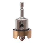 Countersink Drill Bit Carbon Steel 5 Flute Working Depth Adjustable Countersunk Drill Bit 3/8 X 3/32 X 1/4in