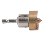 Countersink Drill Bit Carbon Steel 5 Flute Working Depth Adjustable Countersunk Drill Bit 3/8 X 3/32 X 1/4in