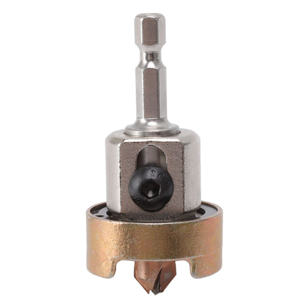 Countersink Drill Bit Carbon Steel 5 Flute Working Depth Adjustable Countersunk Drill Bit 3/8 X 3/32 X 1/4in