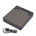 Cigarettes Case Box Automatic Ejection Holder with Dual Arc Lighter USB Rechargeable Power Display Windproof for 10 Cigarettes