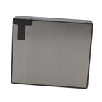 Cigarettes Case Box Automatic Ejection Holder with Dual Arc Lighter USB Rechargeable Power Display Windproof for 10 Cigarettes