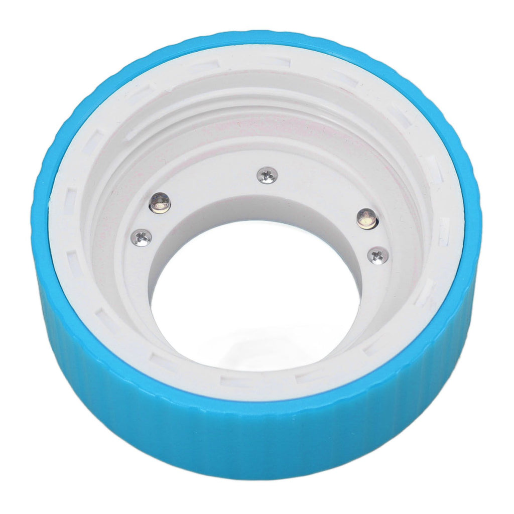 Magnifying Viewing Jar Multifunctional Waterproof Portable Magnifying Glass Storage Jar with LED Light for Tobacco Blue