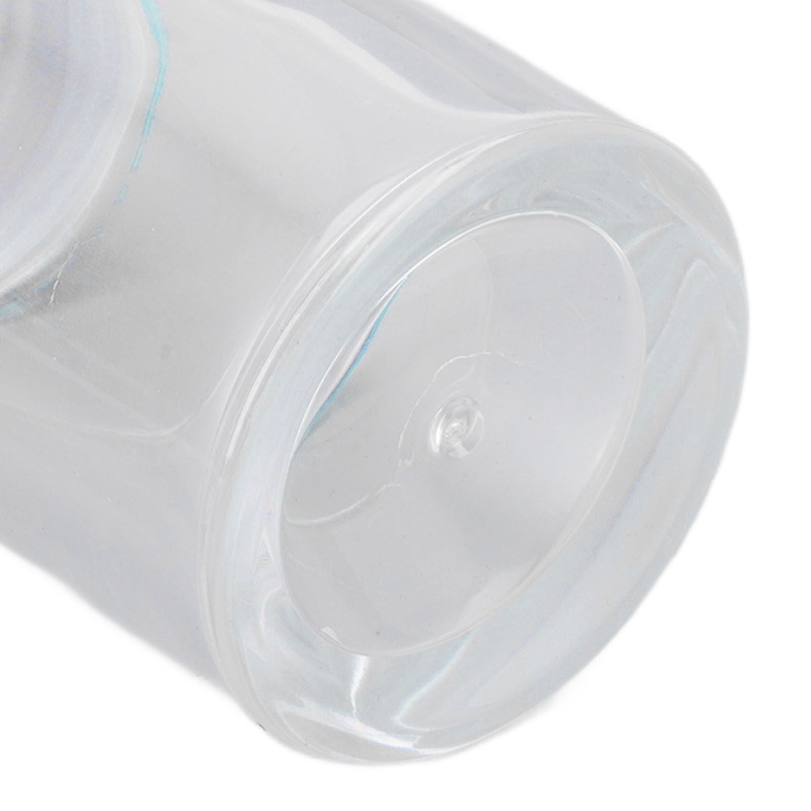 Magnifying Viewing Jar Multifunctional Waterproof Portable Magnifying Glass Storage Jar with LED Light for Tobacco Blue
