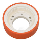 Magnifying Viewing Jar Multifunctional Waterproof Portable Magnifying Glass Storage Jar with LED Light for Tobacco Orange