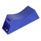 Gas Cylinder Holder Plastic Cylinder Wall Mounted Fixed Bracket with Expansion Screw Safety Strap Blue