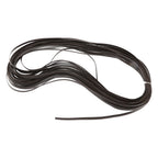 Wicker Repair Kit Plastic Patio Chair Table Sofa Synthetic Rattan Material for Furniture Double Sided Dark Brown