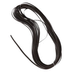 Wicker Repair Kit Plastic Patio Chair Table Sofa Synthetic Rattan Material for Furniture Double Sided Dark Brown