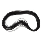 Wicker Repair Kit Plastic Patio Chair Table Sofa Synthetic Rattan Material for Furniture Black