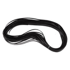 Wicker Repair Kit Plastic Patio Chair Table Sofa Synthetic Rattan Material for Furniture Black