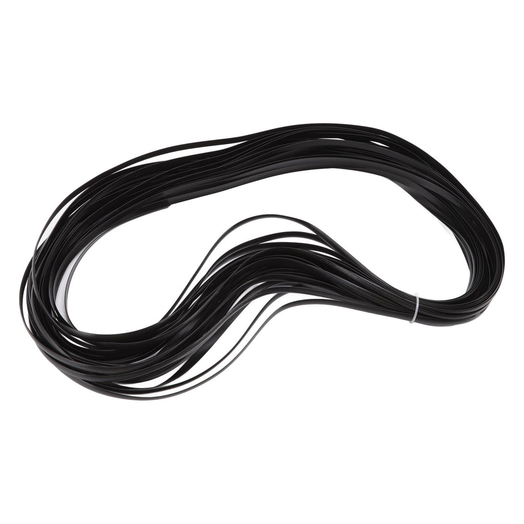 Wicker Repair Kit Plastic Patio Chair Table Sofa Synthetic Rattan Material for Furniture Black
