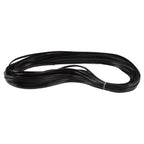 Wicker Repair Kit Plastic Patio Chair Table Sofa Synthetic Rattan Material for Furniture Black