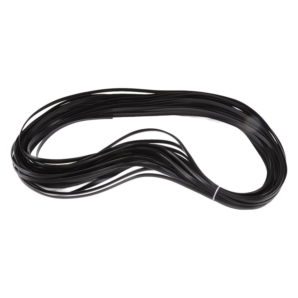Wicker Repair Kit Plastic Patio Chair Table Sofa Synthetic Rattan Material for Furniture Black