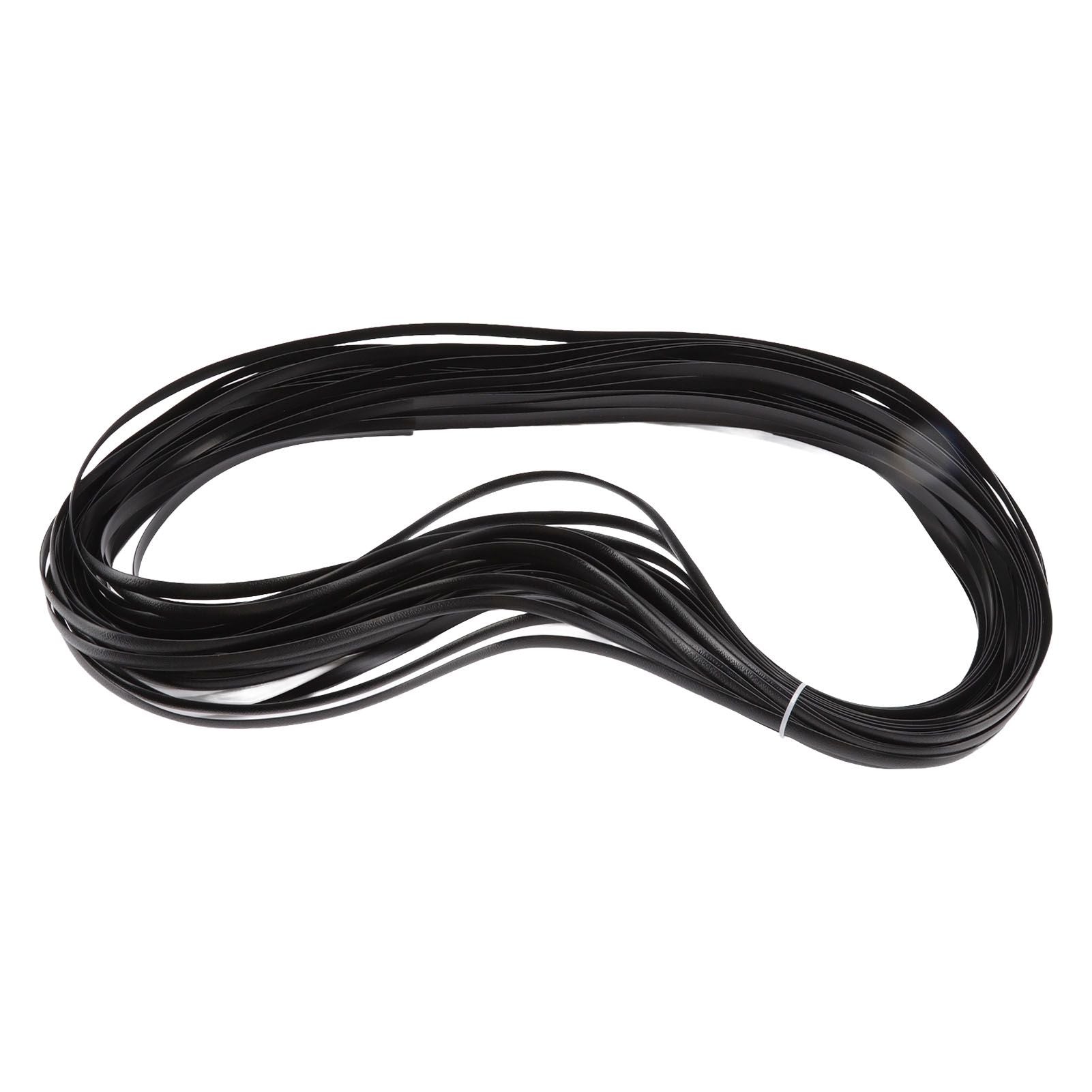 Wicker Repair Kit Plastic Patio Chair Table Sofa Synthetic Rattan Material for Furniture Black