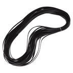 Wicker Repair Kit Plastic Patio Chair Table Sofa Synthetic Rattan Material for Furniture Black