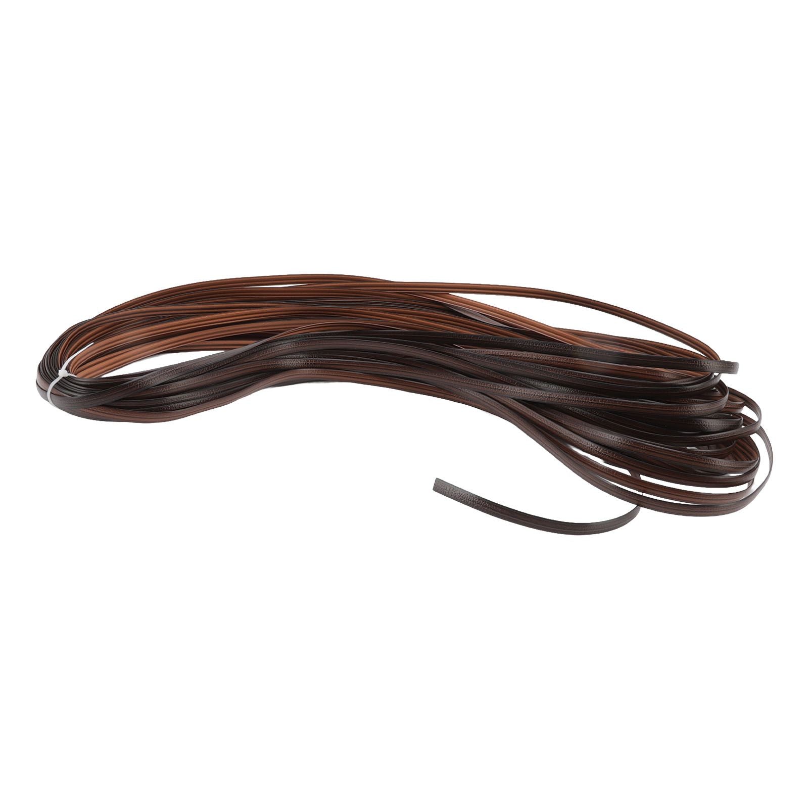Wicker Repair Kit Plastic Patio Chair Table Sofa Synthetic Rattan Material for Furniture Discolored Brown