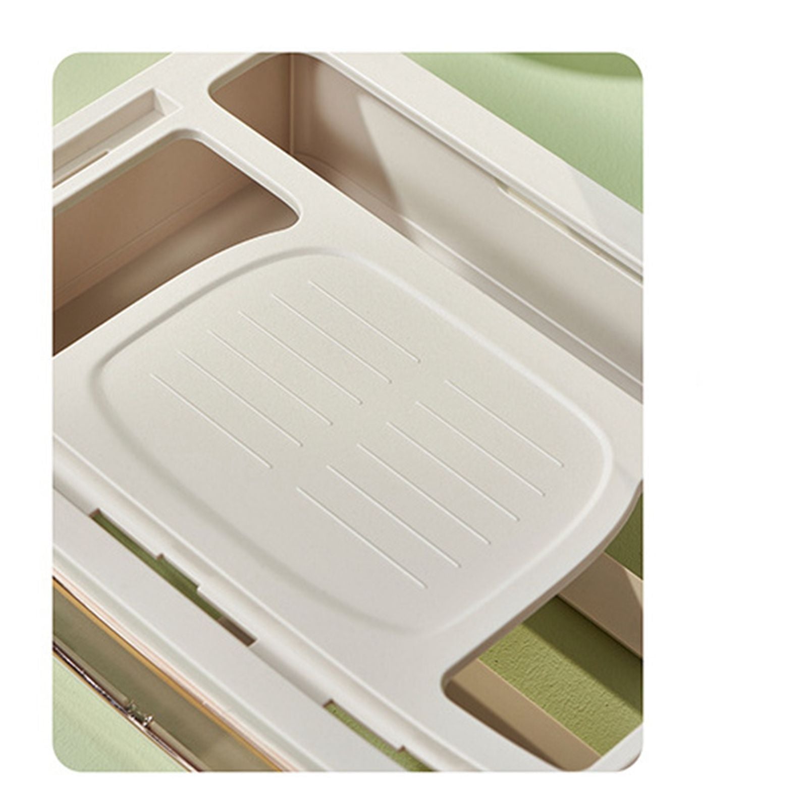 Router Storage Box Multi Hole Detachable Design Plastic Anti Drop Cable Management Case White 3 Layer