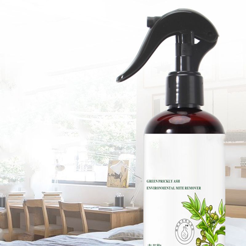 Mite Killer Green Pepper Environmental Protection Plastic Mite Removal Sprayer for Bed Sofa Home 300ml