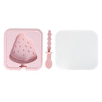 Popsicle Molds Reusable Stackable DIY Silicone Ice Cream Popsicle Cakesickle Molds Kitchen Tools with Lid Stick Watermelon
