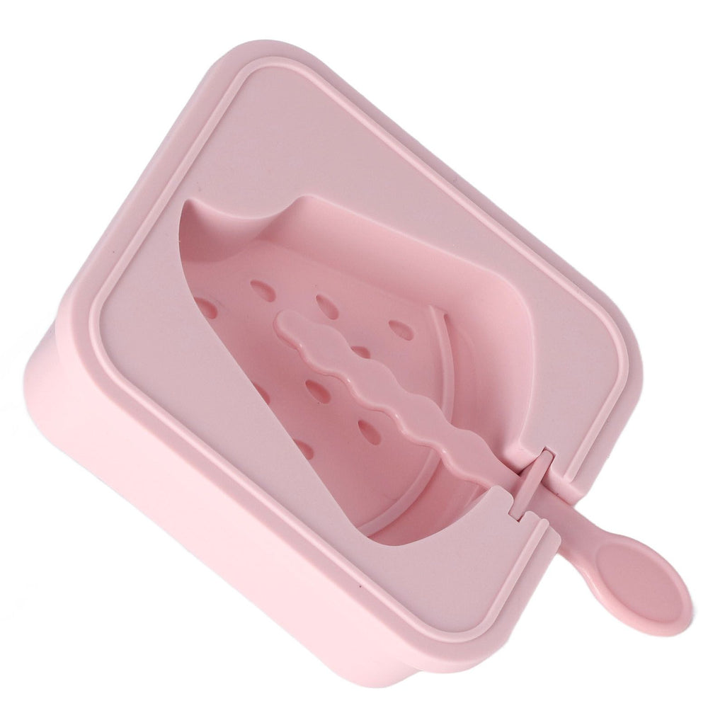 Popsicle Molds Reusable Stackable DIY Silicone Ice Cream Popsicle Cakesickle Molds Kitchen Tools with Lid Stick Watermelon