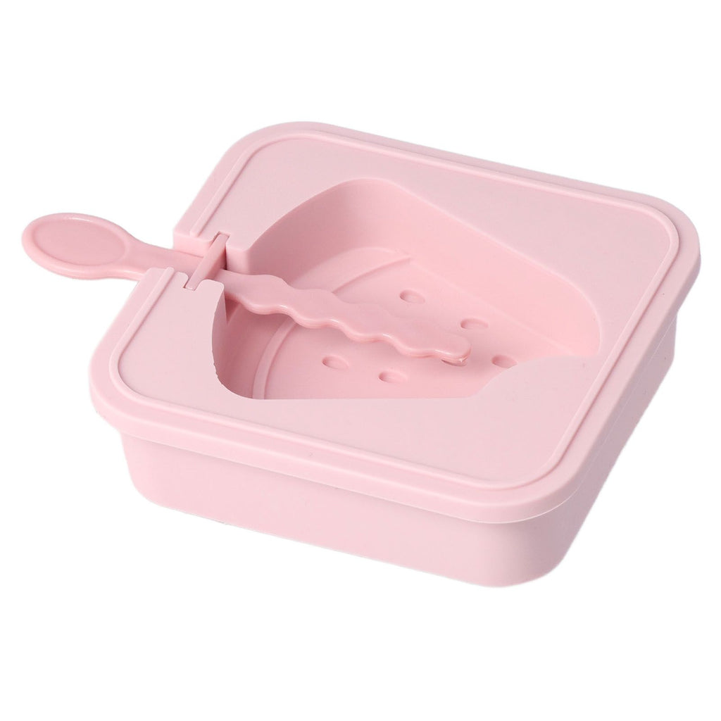 Popsicle Molds Reusable Stackable DIY Silicone Ice Cream Popsicle Cakesickle Molds Kitchen Tools with Lid Stick Watermelon