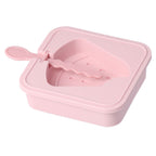 Popsicle Molds Reusable Stackable DIY Silicone Ice Cream Popsicle Cakesickle Molds Kitchen Tools with Lid Stick Watermelon