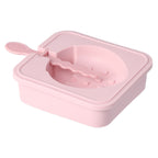 Popsicle Molds Reusable Stackable DIY Silicone Ice Cream Popsicle Cakesickle Molds Kitchen Tools with Lid Stick Strawberry