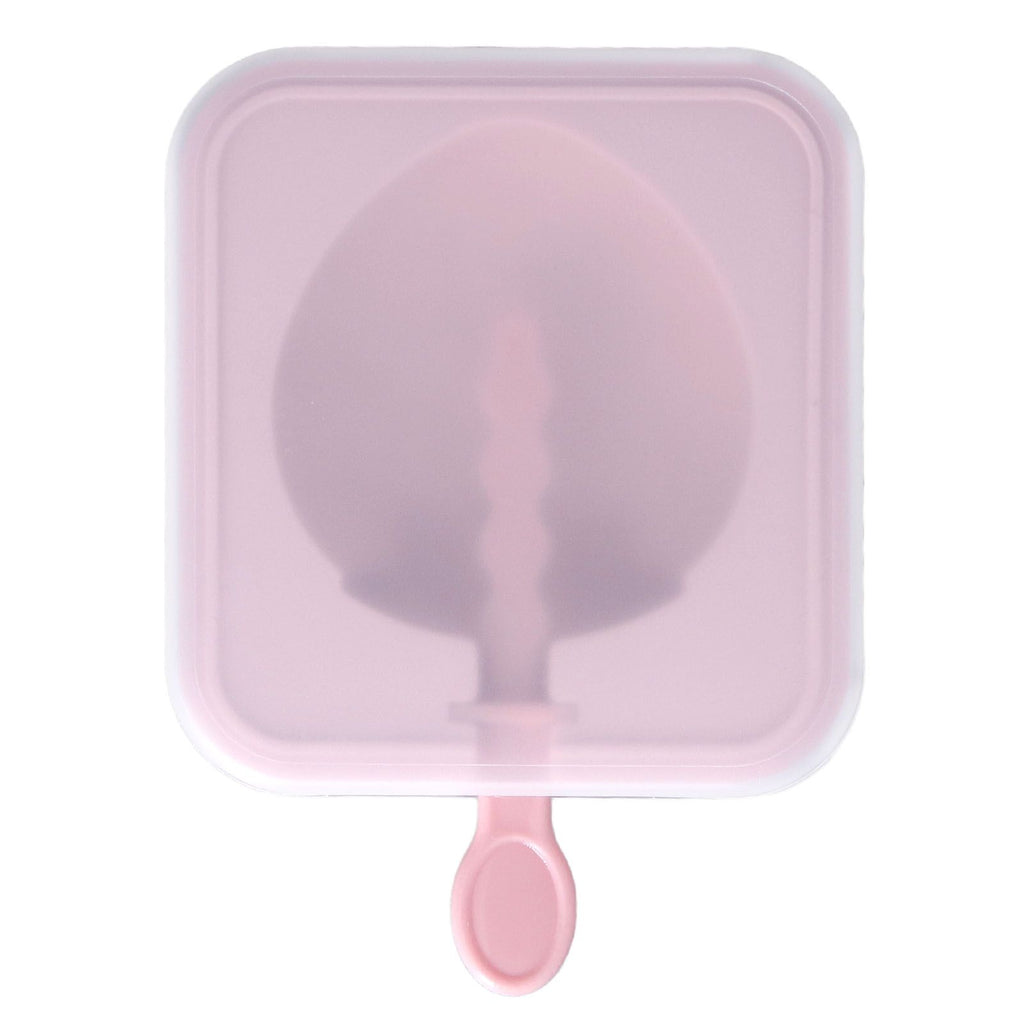 Popsicle Molds Reusable Stackable DIY Silicone Ice Cream Popsicle Cakesickle Molds Kitchen Tools with Lid Stick Strawberry