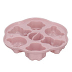 Jelly Mold Silicone Lovely Bear Cat Paw Ice Cube Cake Pudding Kitchen Mould with Lid for Home Kitchen Pink