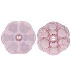Jelly Mold Silicone Lovely Bear Cat Paw Ice Cube Cake Pudding Kitchen Mould with Lid for Home Kitchen Pink