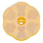 Jelly Mold Silicone Lovely Bear Cat Paw Ice Cube Cake Pudding Kitchen Mould with Lid for Home Kitchen Yellow