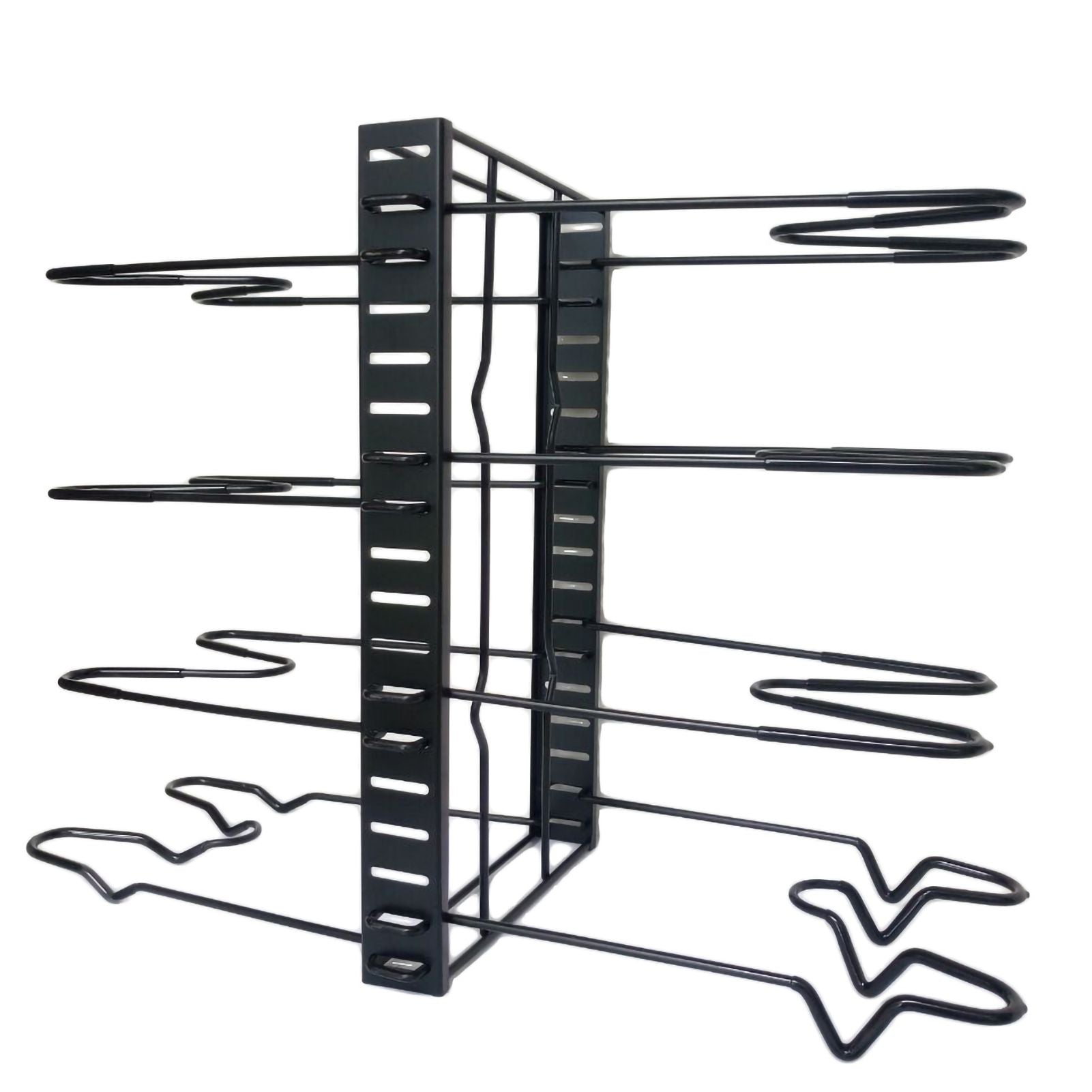 Multi Layer Pot Shelf Thicken Iron Art Pot Holder for Cutting Board Chopping Board Pot Cover 8 Layers