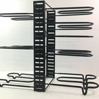 Multi Layer Pot Shelf Thicken Iron Art Pot Holder for Cutting Board Chopping Board Pot Cover 8 Layers