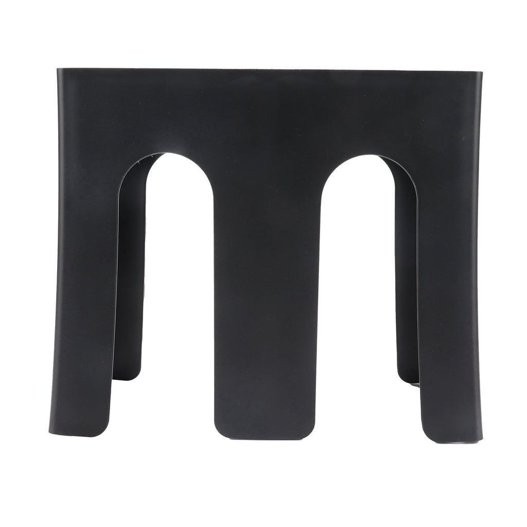 Cup and Lid Holder Plastic Straight 2 Compartments Black Paper Cup Holder Organizer for Disposable Cup Tea Shop