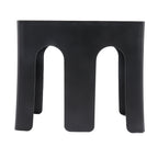 Cup and Lid Holder Plastic Straight 2 Compartments Black Paper Cup Holder Organizer for Disposable Cup Tea Shop