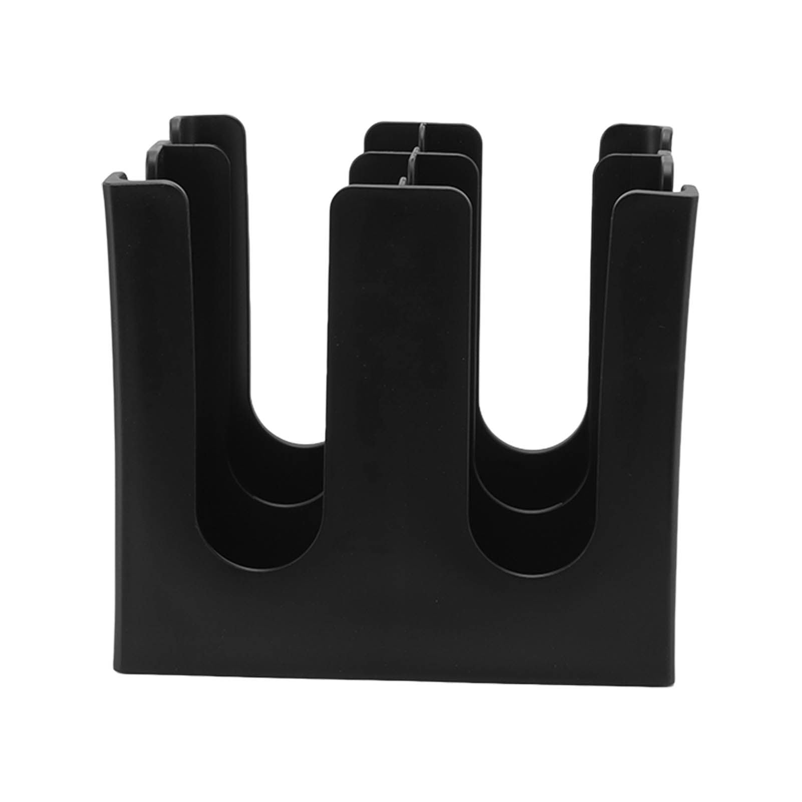 Square 4 Grids Disposable Coffee Cup Dispenser Organizer Plastic Cup and Lid Organizer for Restaurant Offices Coffee Shops Lounges