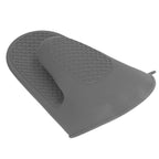 2pcs Oven Mitts Mini Silicone Thickened Anti Scalding Cooking Pinch Mitts for Kitchen Grey