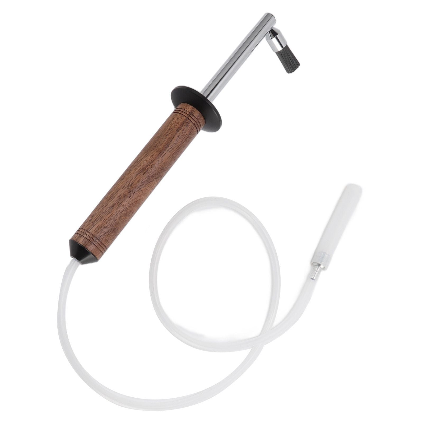 Coffee Machine Cleaning Brush High Temperature Resistance Wood Handle Replaceable Coffee Machine Steam Cleaning Tool