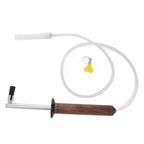Coffee Machine Cleaning Brush High Temperature Resistance Wood Handle Replaceable Coffee Machine Steam Cleaning Tool