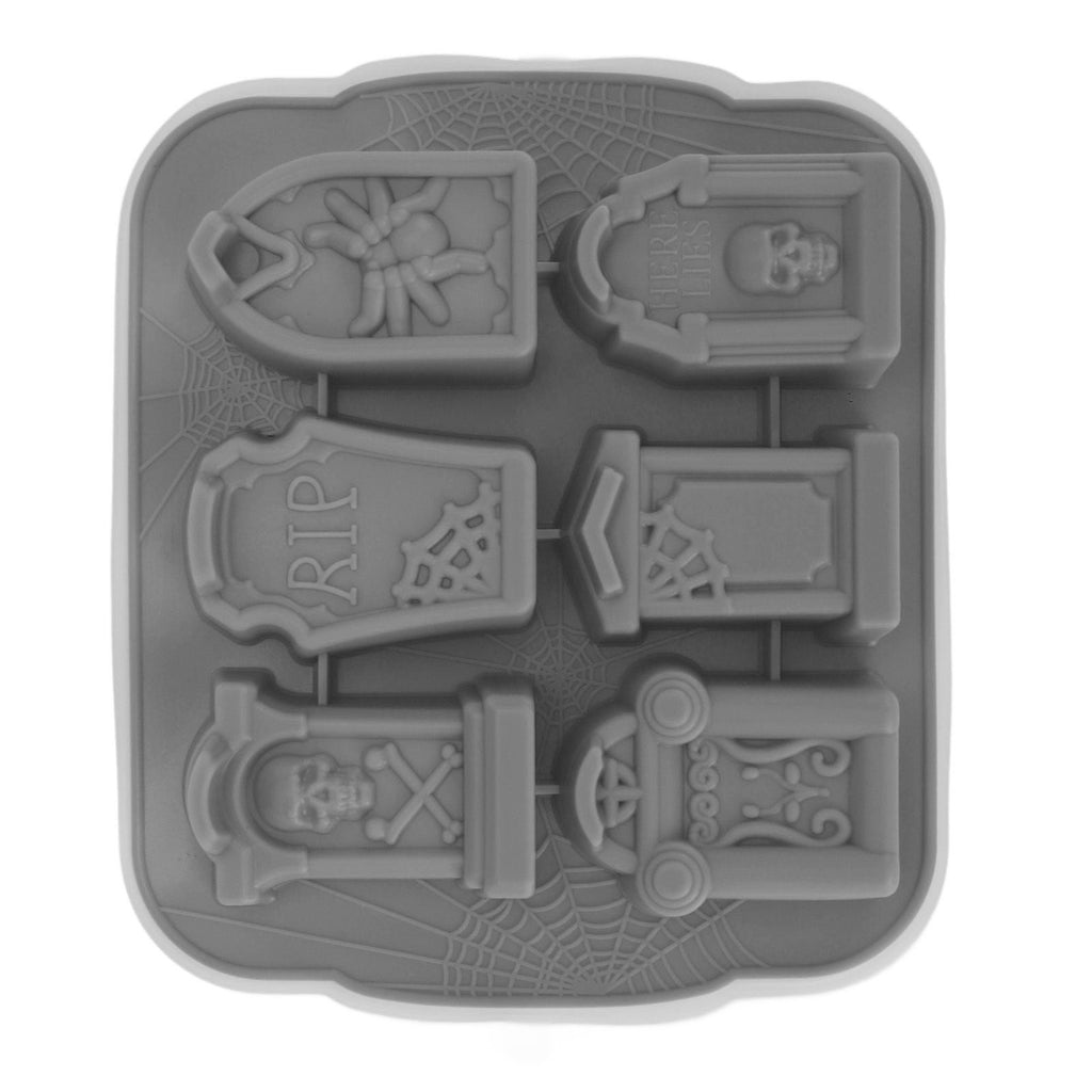 Ice Cube Silicone Cake Candy Chocolate Ice Cube Maker Tray Party Supplies for Halloween Grey