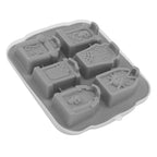 Ice Cube Silicone Cake Candy Chocolate Ice Cube Maker Tray Party Supplies for Halloween Grey