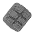 Ice Cube Silicone Cake Candy Chocolate Ice Cube Maker Tray Party Supplies for Halloween Grey