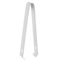 Cocktail Tong Thickened Rhombus Stainless Steel Food Ice Sugar Cube Tong for Bar Mirror Reflection