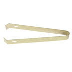 Cocktail Tong Thickened Rhombus Stainless Steel Food Ice Sugar Cube Tong for Bar Gold Plating