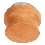 Coffee Distributor Coffee Hand Tamper Adjustable Depth Coffee Leveler Tool with Beech Handle 53mm/2.1in